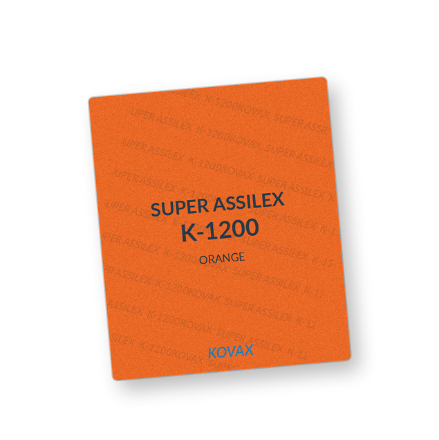 Kovax Super Assilex Orange Schleifstreifen, 130 × 170 mm, K1200