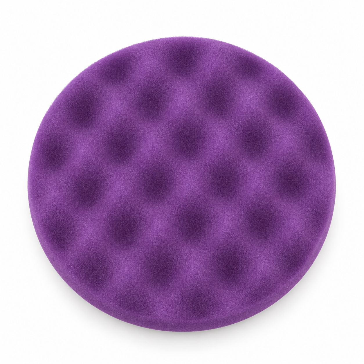 2W Polierschwamm Purple, hart, gewaffelt, Ø 150 mm