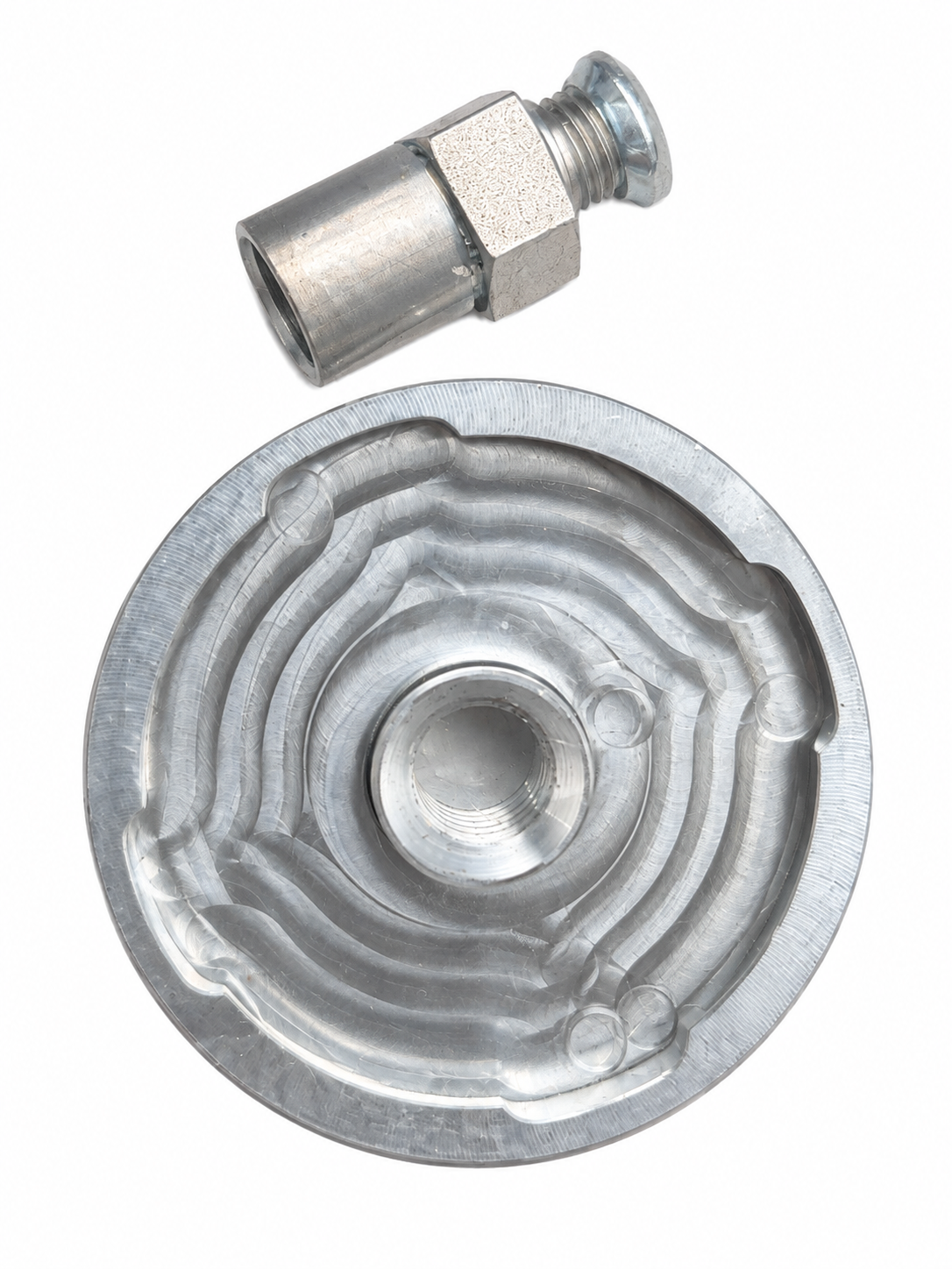 2W Adapter für Schleifteller Bürste Ø 80 mm
