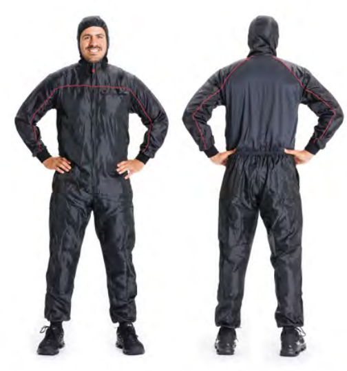 Pelatec AIRMASTER PRO Overall - Schwarz – Produktansicht; Herstellerbild der Artikelserie