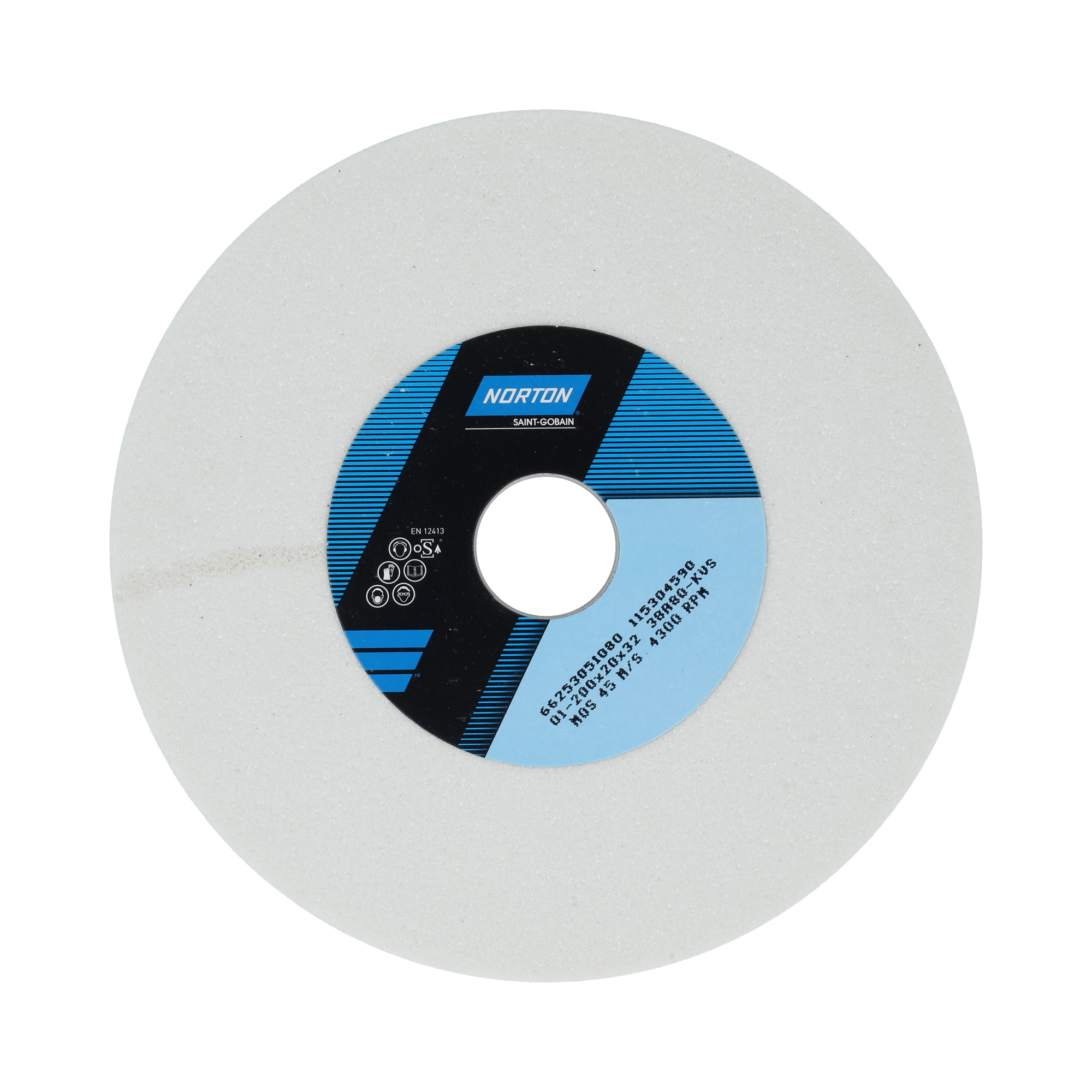 Norton – Schleifscheibe, gerade; Herstellerbild der zugeordneten Artikelserie