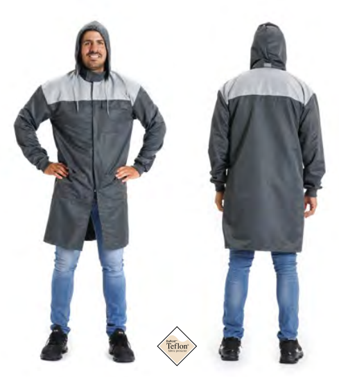 Pelatec CARBOTEC ESD Premium Mantel – Produktansicht; Herstellerbild der Artikelserie