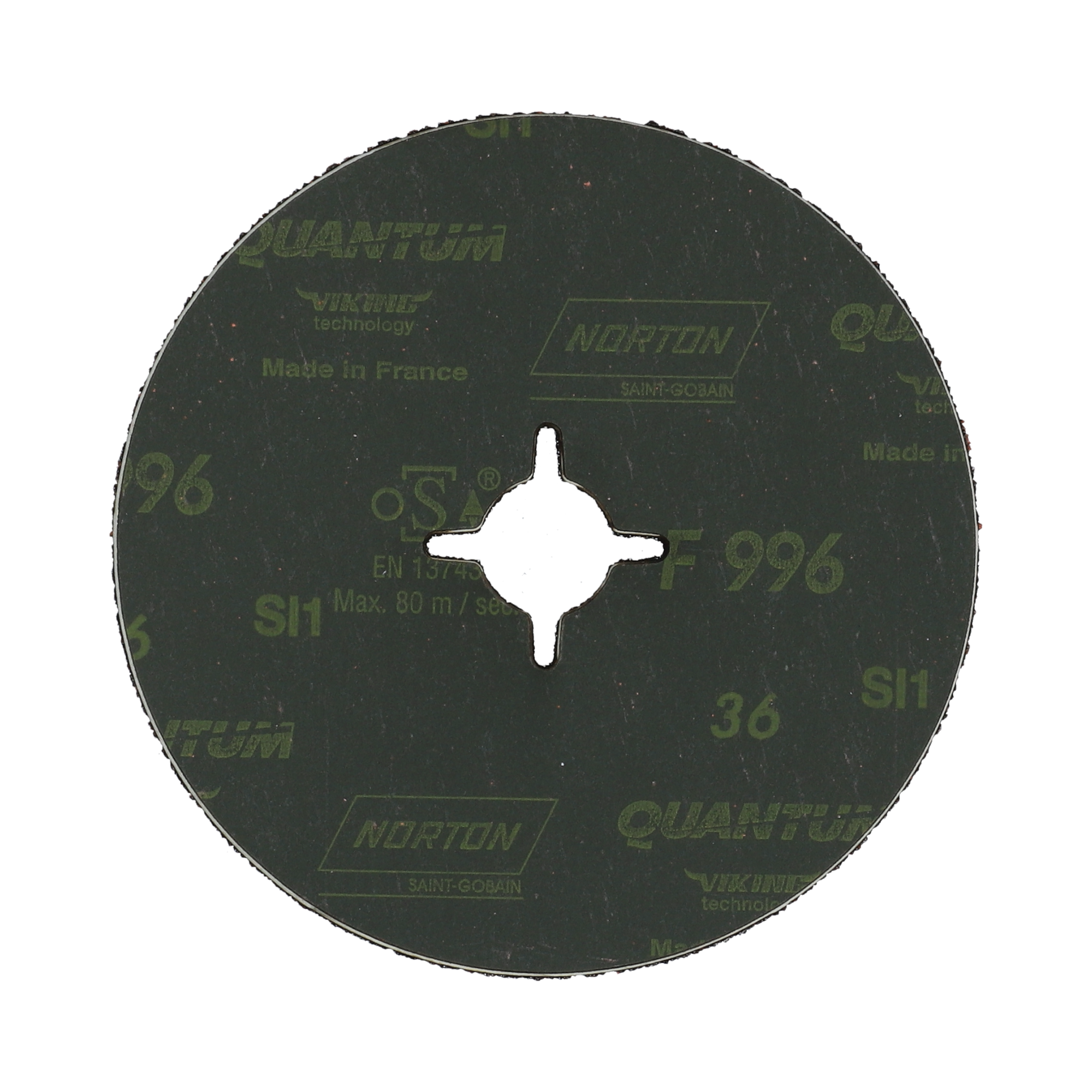 Norton Quantum F996 Fiberscheibe; Herstellerbild der zugeordneten Artikelserie