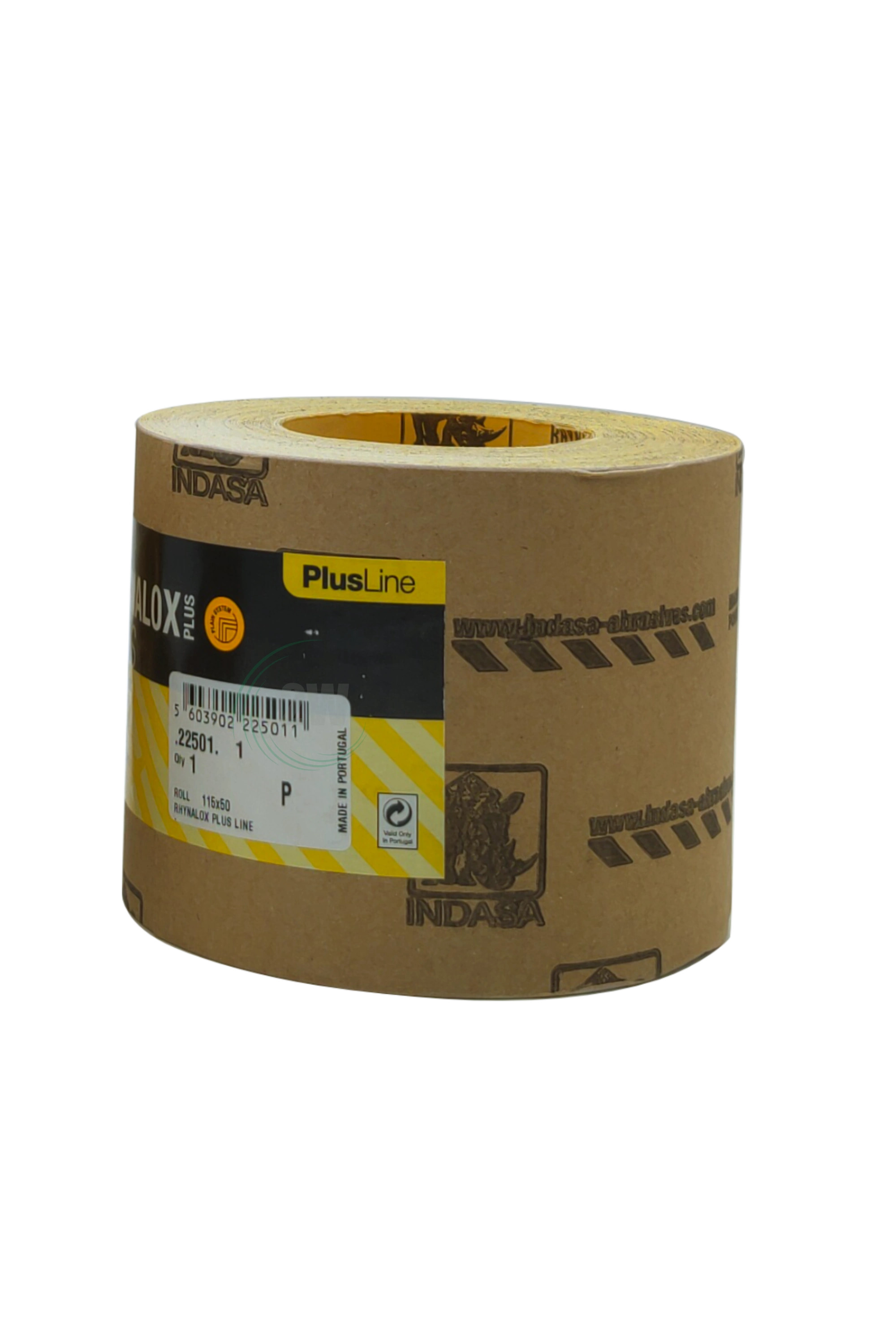 INDASA Rhynalox Plus Line Schleifpapier  Rolle 115 mm x 50 m  Korn 240