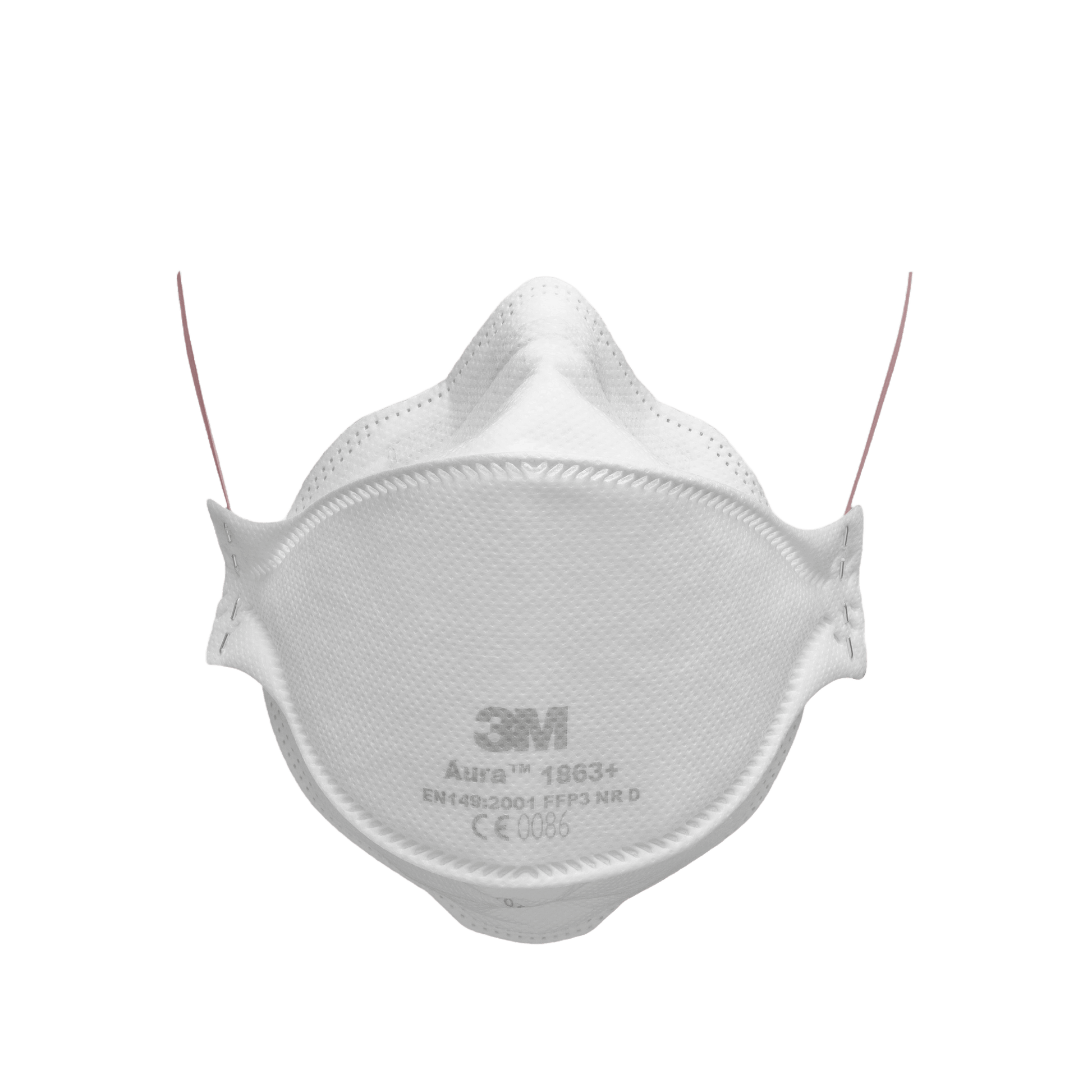 3M™ Aura™ Atemschutzmaske 1863+, FFP3 NR D, Typ IIR