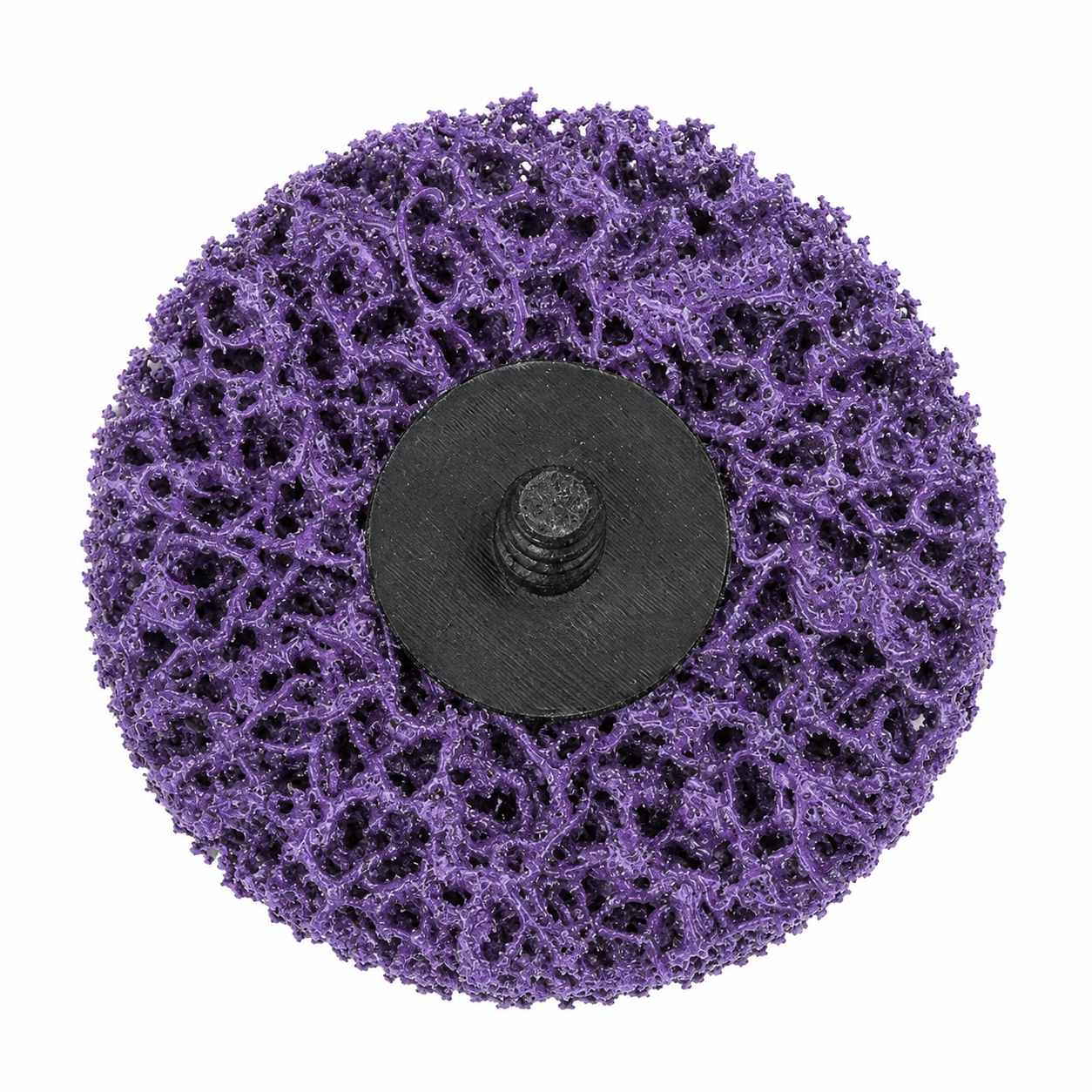 2W Grobreinigungsscheibe mit Schnellwechsel Ø 75 mm PURPLE