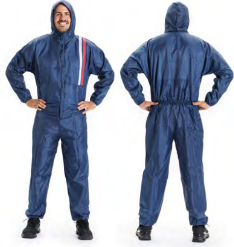 Pelatec POLYTEC Standard Overall - Blau – Produktansicht; Herstellerbild der Artikelserie