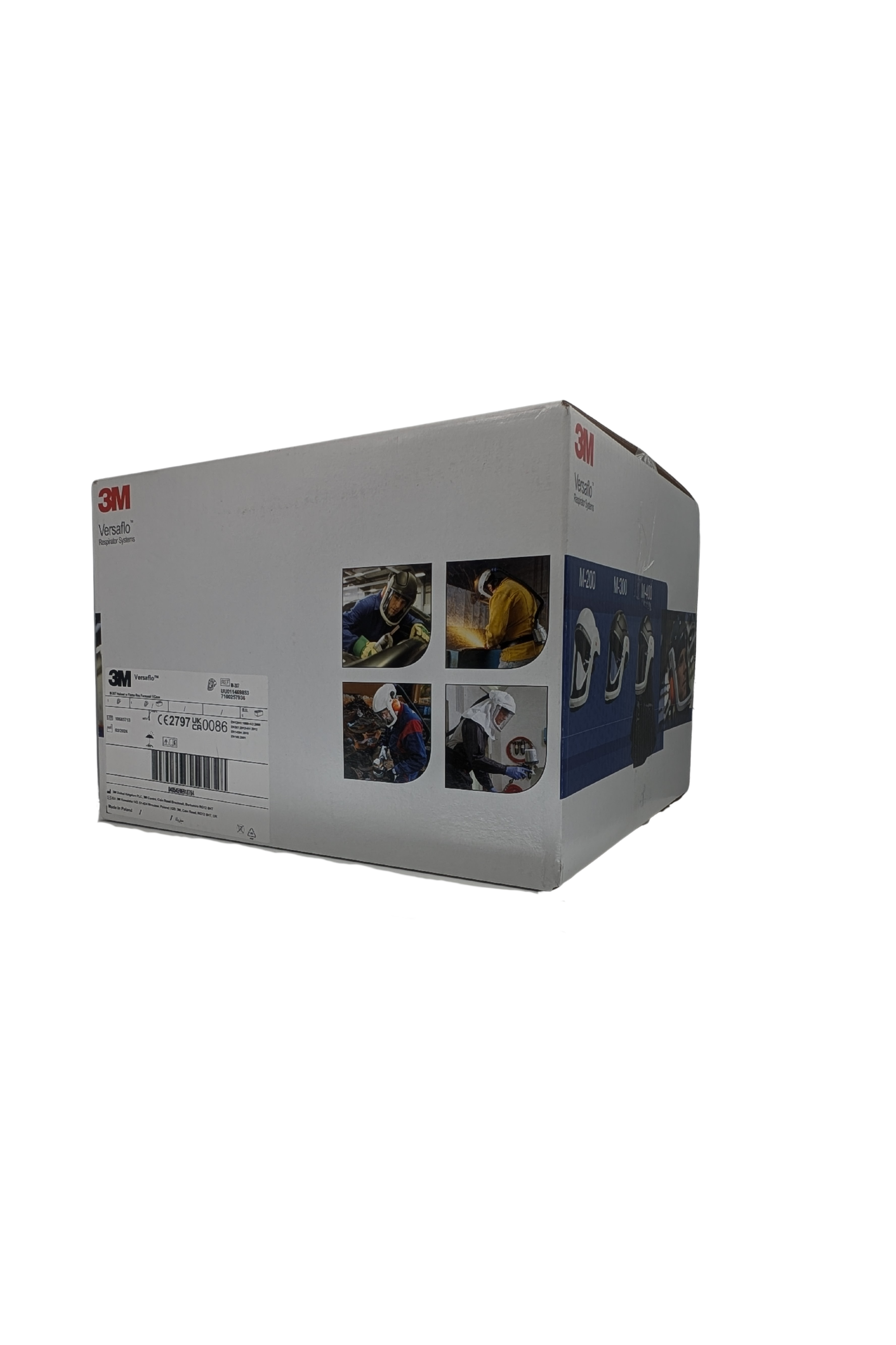 3M™ Versaflo™ M-Serie Helm mit schwer entflammbarer Gesichtsabdichtung