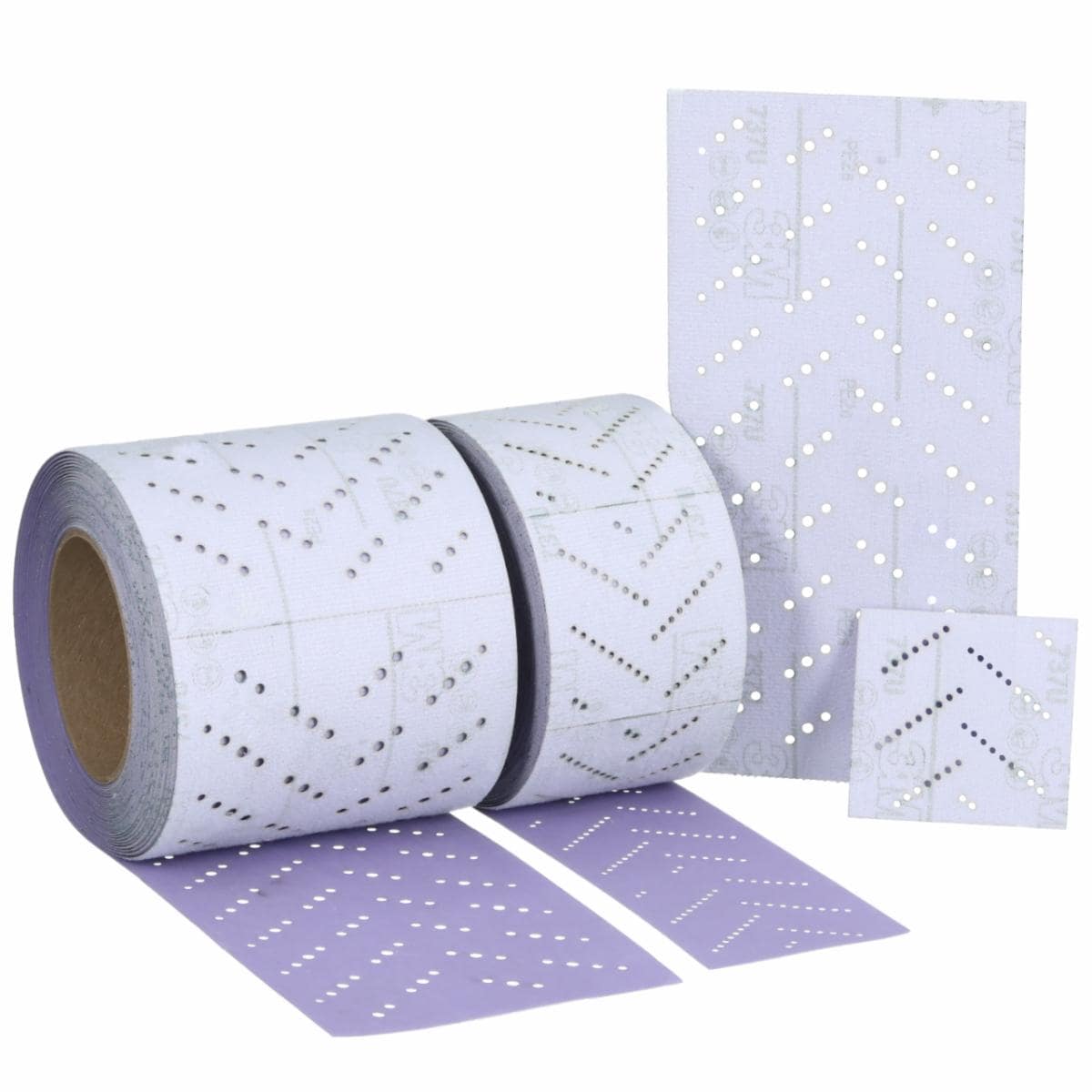 3M Cubitron II Hookit 737U Schleifstreifen auf Rolle, 70 mm × 12 m