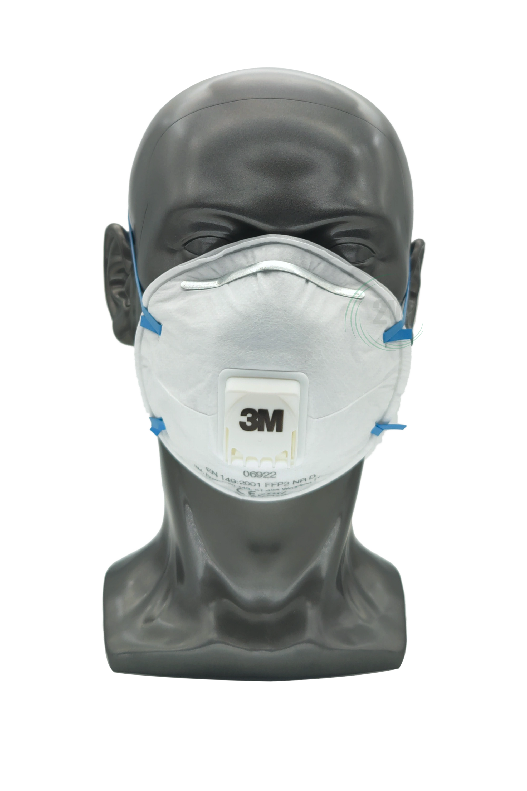 3M 06922 Atemschutzmaske mit Ventil Vorgeformt FFP2 NR D (10 Stück)