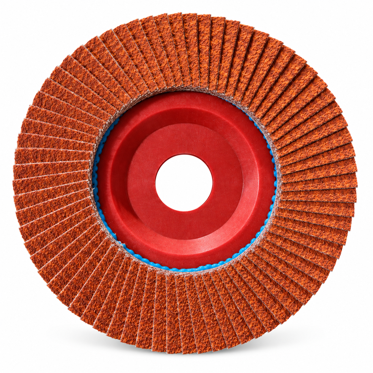 2W Fächerschleifscheibe FD-WK 125 mm × 22 mm, Korn 40, Flach