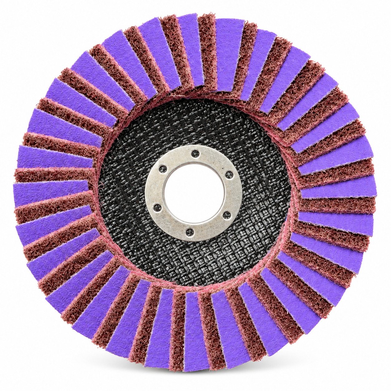 2W Fächerschleifscheibe FD-Kombi 125 mm × 22 mm Rot Medium