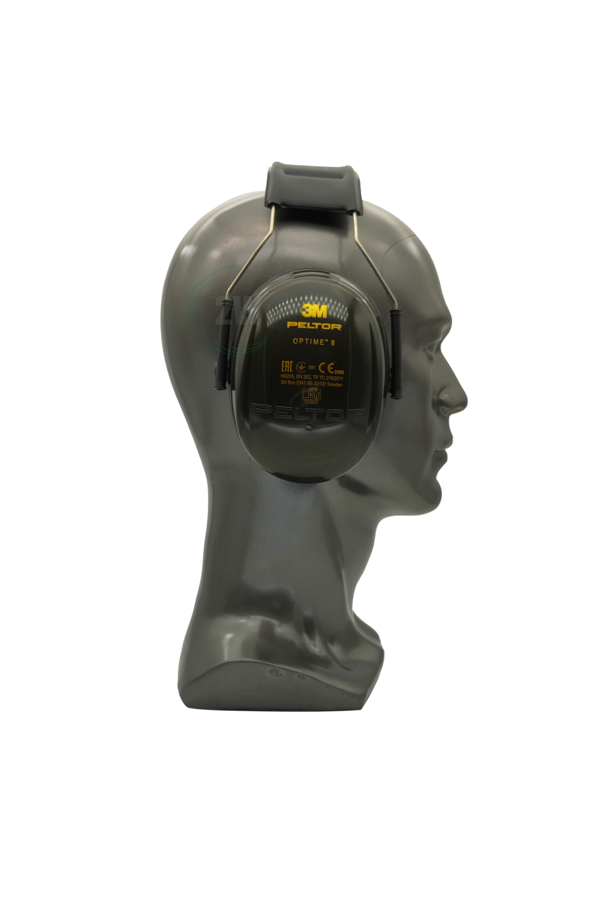 3M H520A-407-GQ PELTOR Optime II Kapselgehörschützer 31 dB grün Kopfbügel