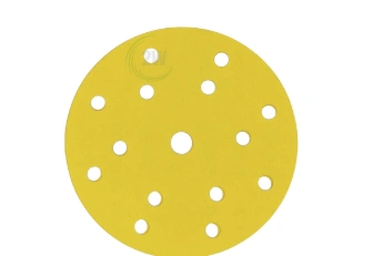 2W Basic Gold Schleifscheibe Ø 150 mm, 15-Loch