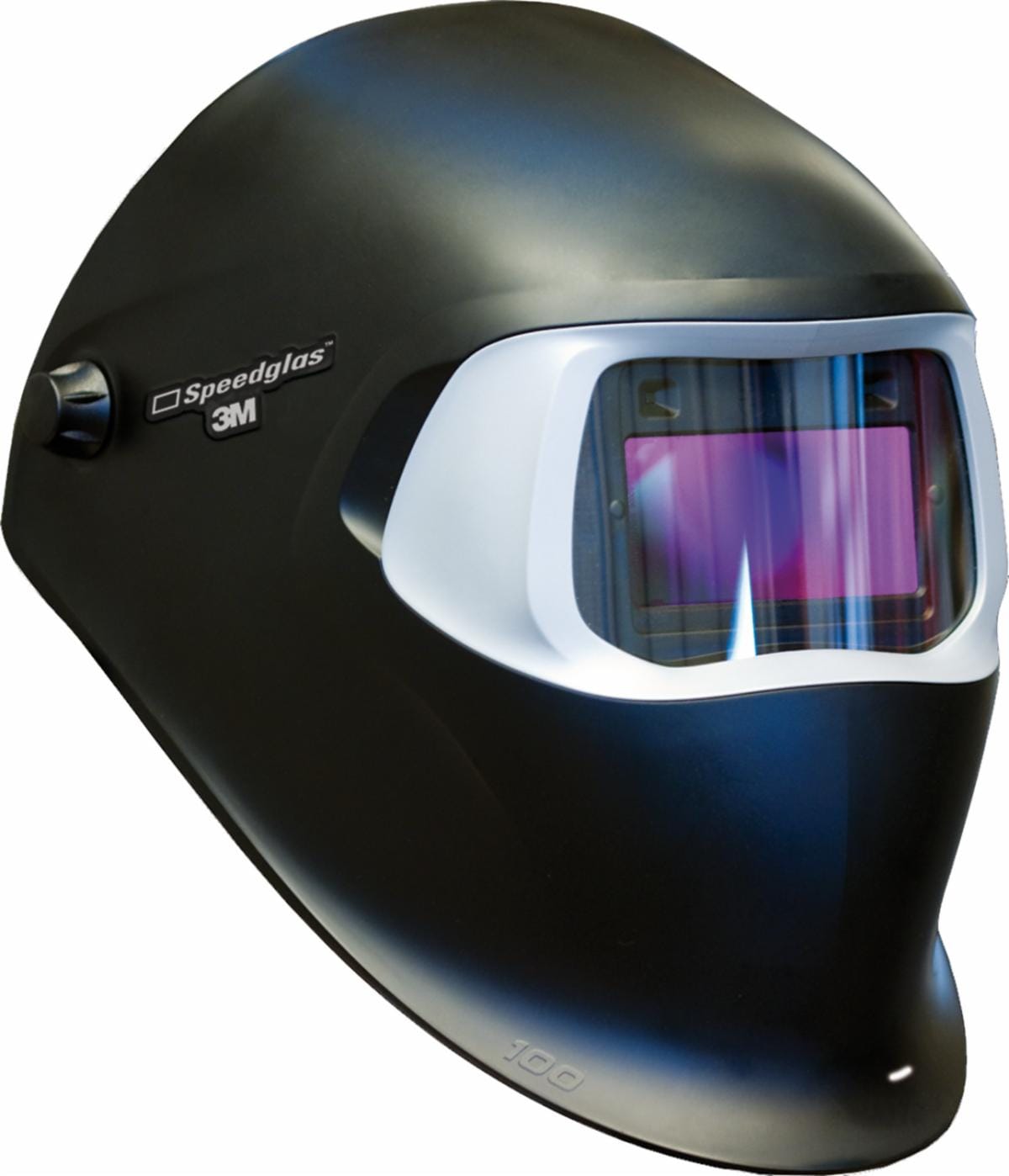Schwarze 3M Speedglas 100 Schweißmaske, Ausführung 751114 mit 100B