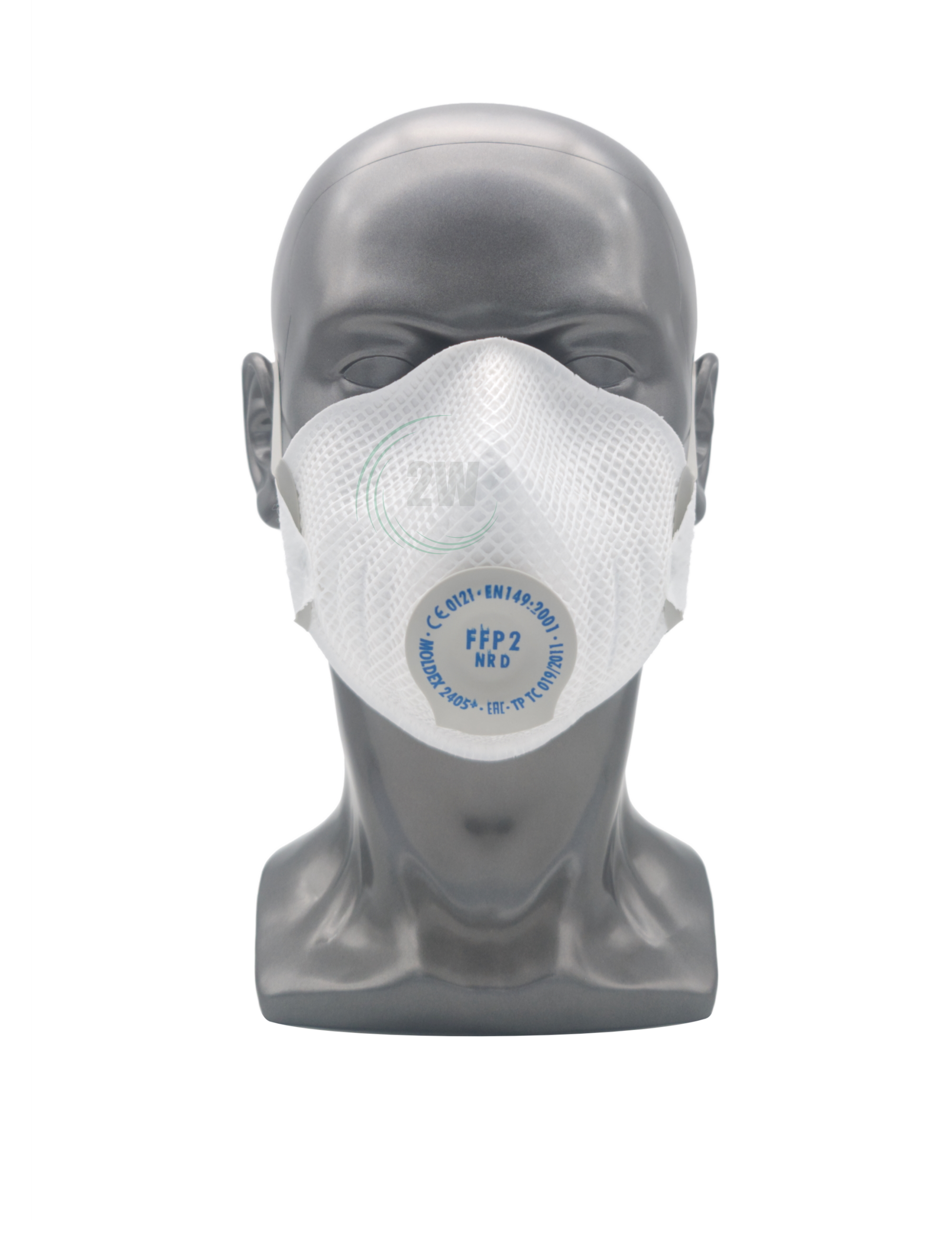 Moldex 2405 Classic Atemschutzmaske mit Klimaventil FFP2  NR D (20 Stück)