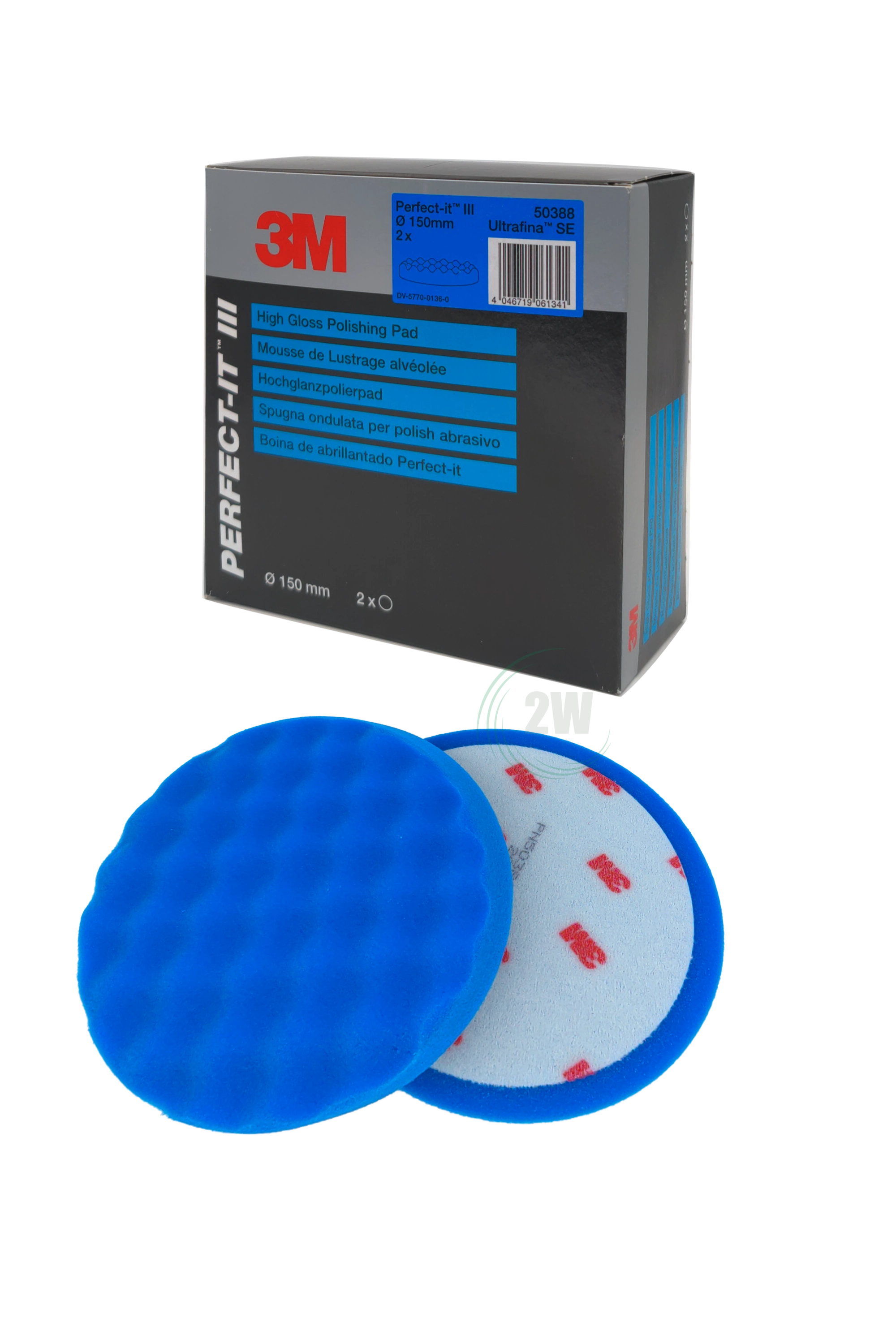 3M Perfect-It 50388 SE Anti-Hologramm Polierschaum genoppt – Original-Produktabbildung