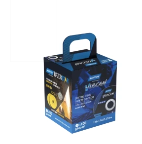 Norton Vulcan Paket mit 100 Trennscheiben und 2 RazorStar Fiberscheiben