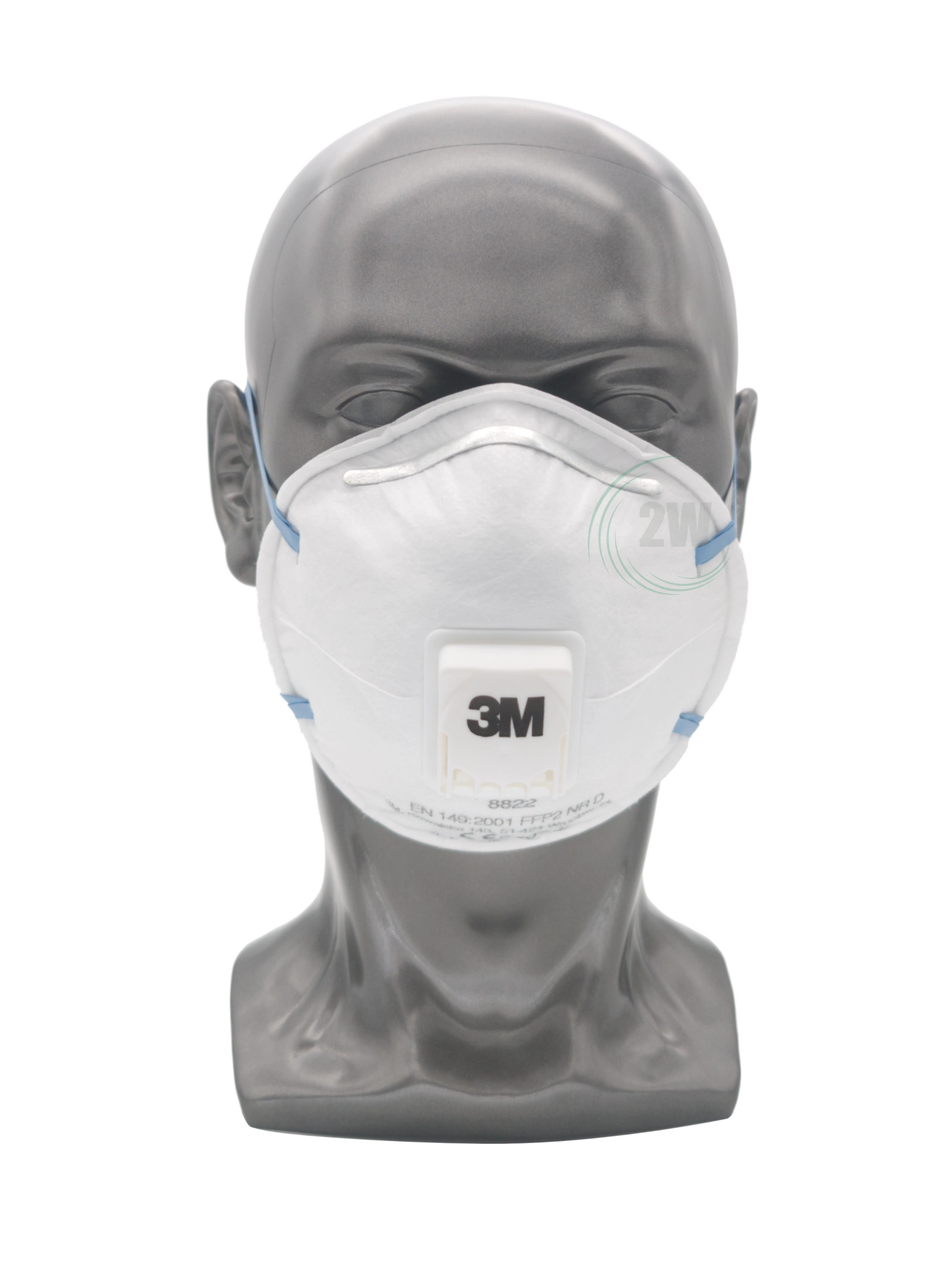 3M 8822 Atemschutzmaske mit Ventil Vorgeformt FFP2 NR D (10 Stk.)