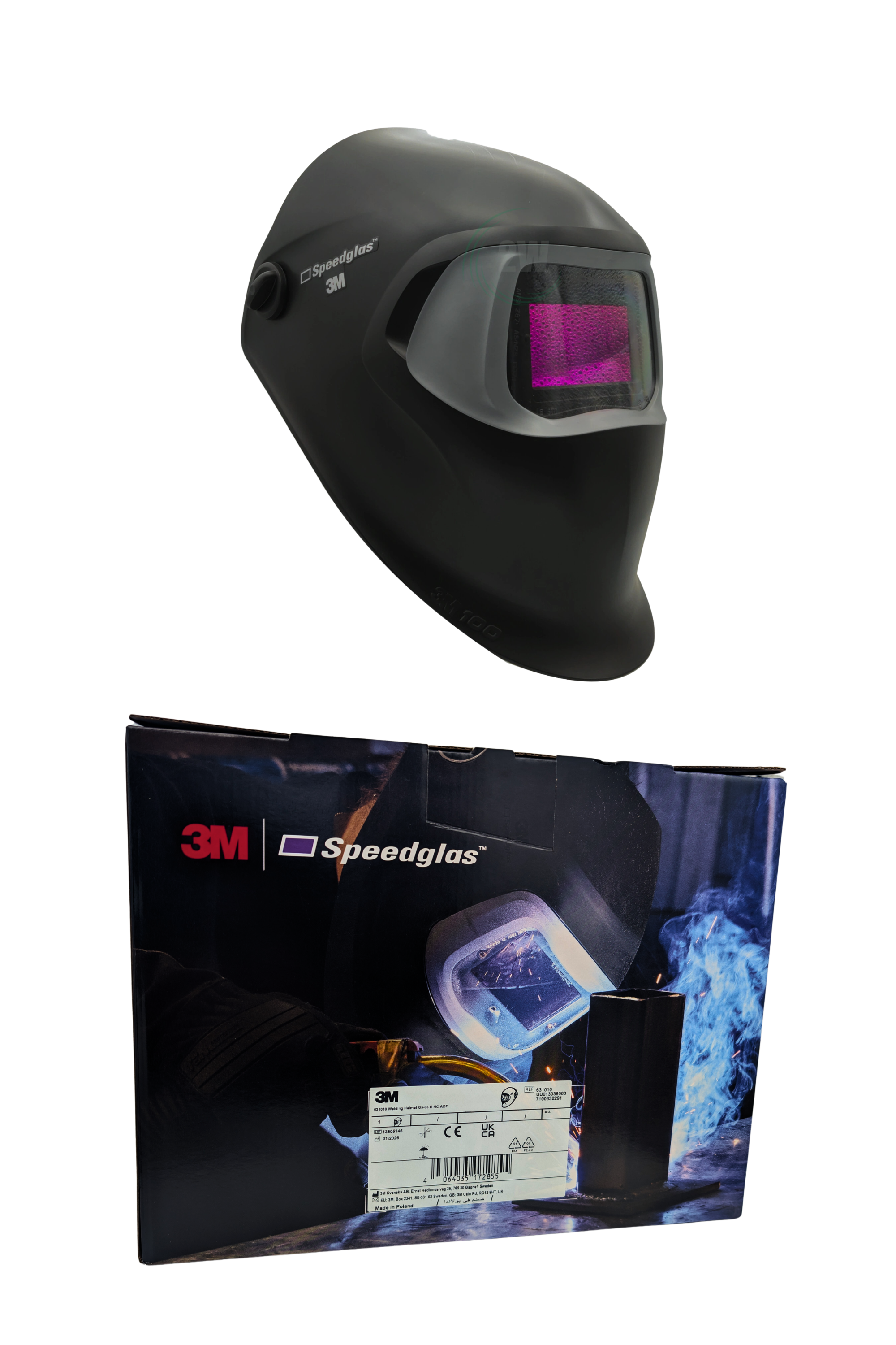 3M™ Speedglas™ G5-03 E Schweißmaske | G5-01/03NC Natural Colour Filter | 510g