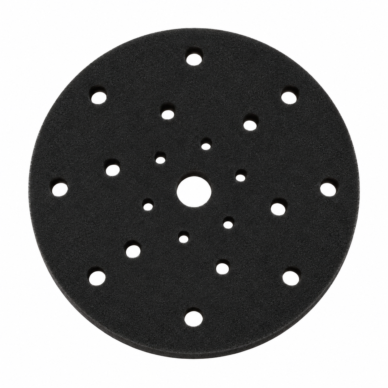 2W Interface Pad Ø 150 mm 21-Loch schwarz hart