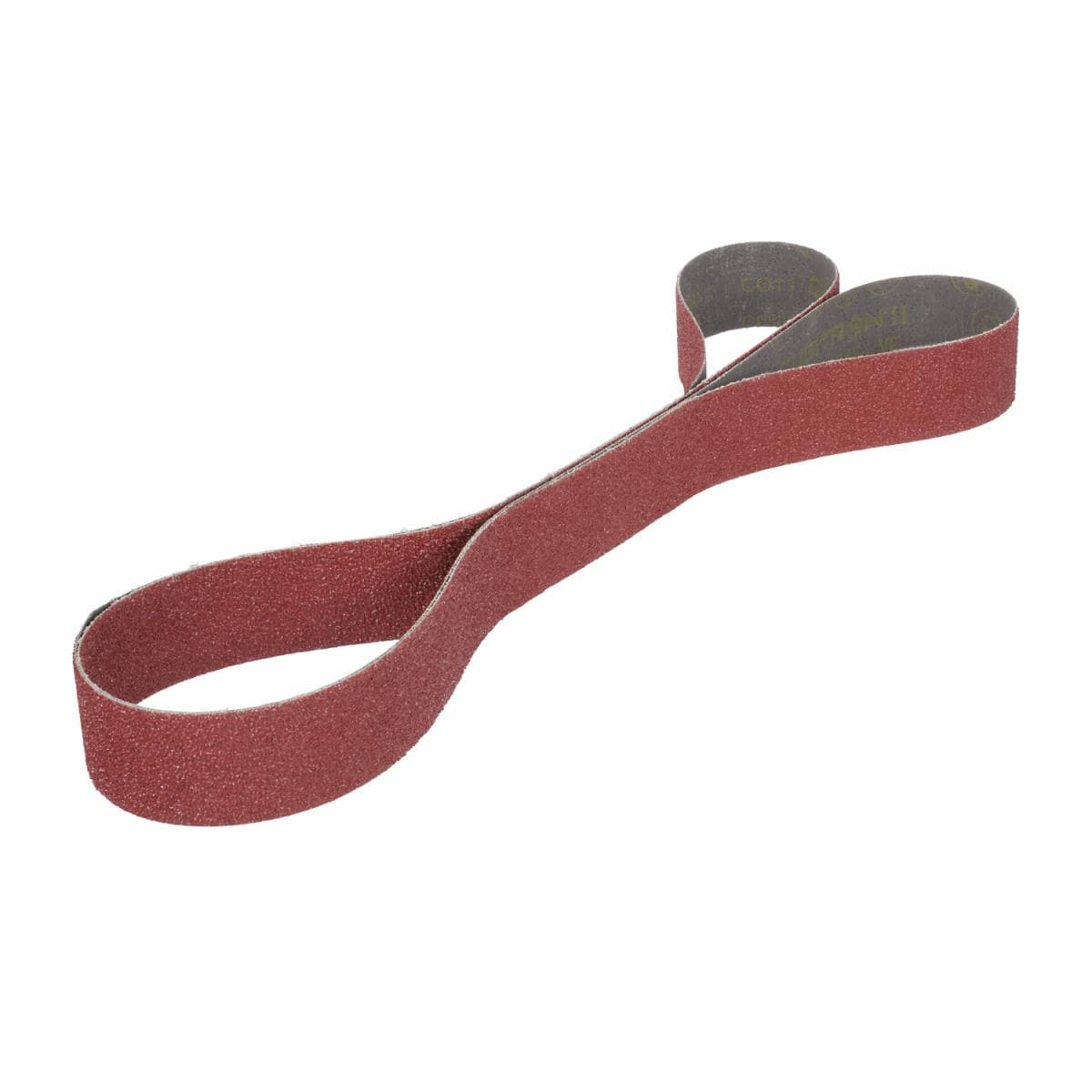 Rotes 3M Cubitron II 984F Schleifband; Serienabbildung 50 × 2500 mm, Körnung 36+