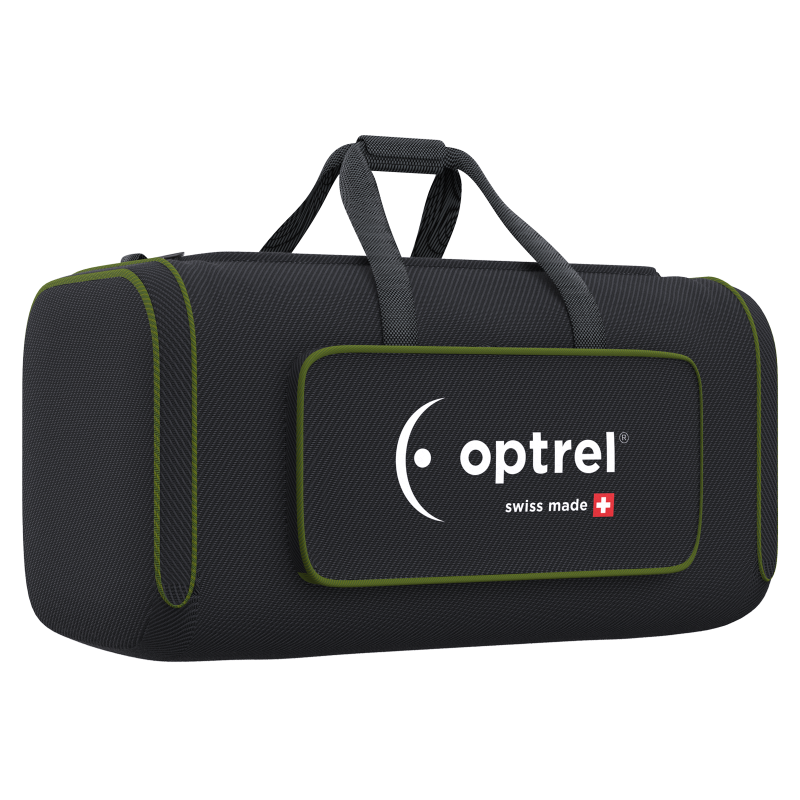 Optrel e3000 Tasche schwarz/grün mit optrel Logo – Artikel 8000.110