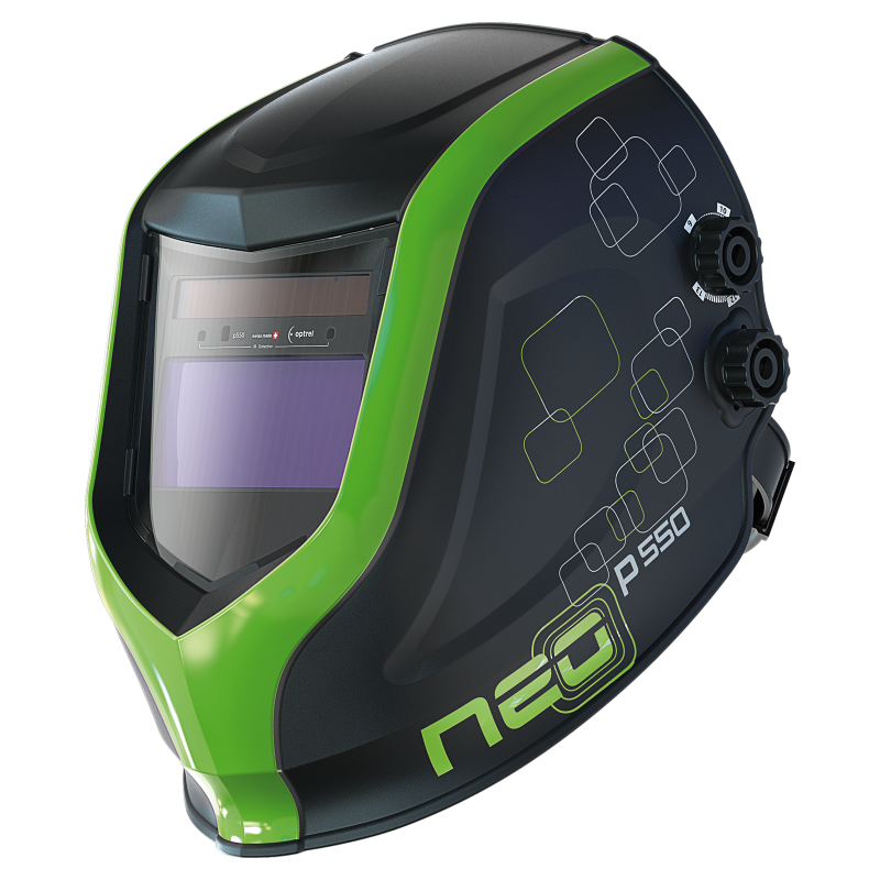 Optrel p550 neo - schwarz-grün Schweißhelm