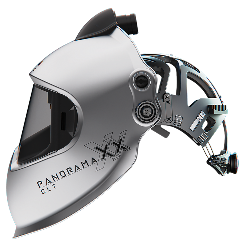 Optrel panoramaxx clt - silber Frischluft-Schweißhelm