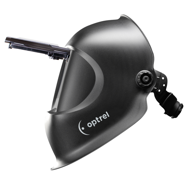Optrel liteflip passive Helm (SN 11) - black, flip up, Industriehelmadapter Flex – Artikel 1004.751