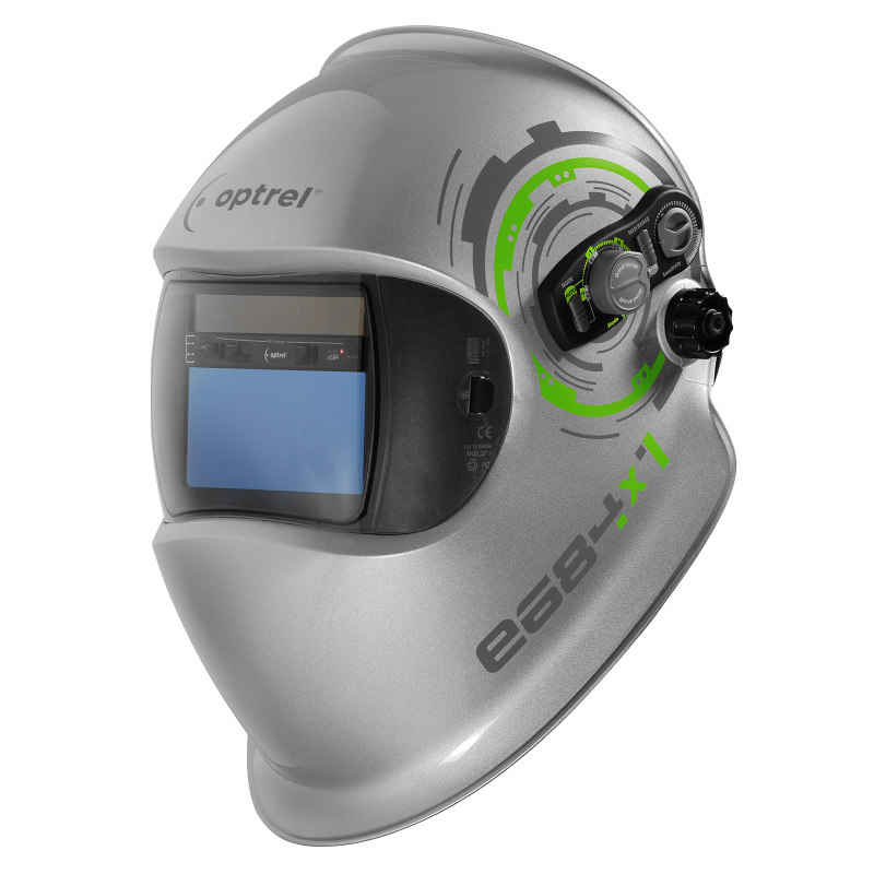 Optrel e684 - silber Schweißhelm