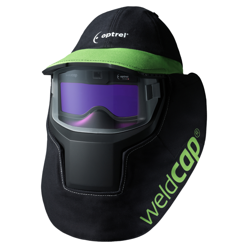 Optrel weldcap Schweißkappe, braun/grün – Artikel 1008.000