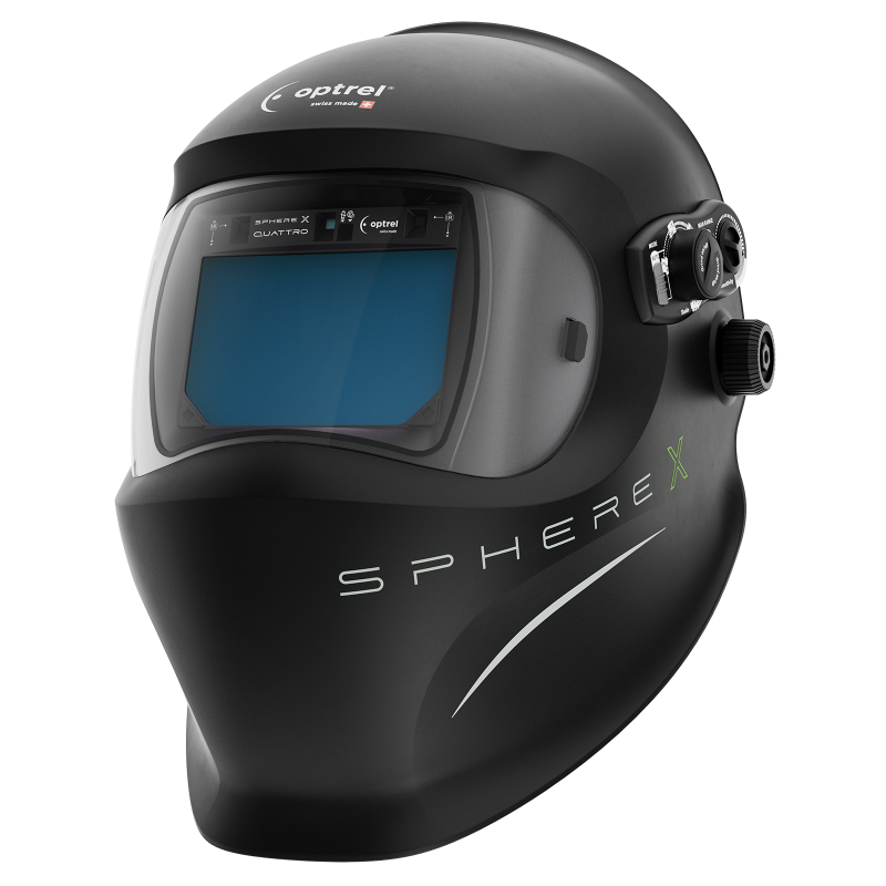 Optrel sphere X quattro Schweißhelm, schwarz, IsoFit X