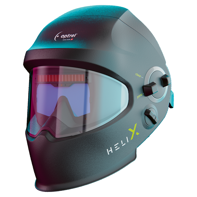 Optrel helix clt Slide-Up-Schweißhelm, mit Industrieschutzhelm