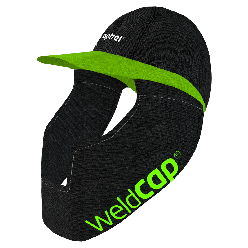 Optrel Ersatztextil, passend zu weldcap - braun/grün – Artikel 5002.800