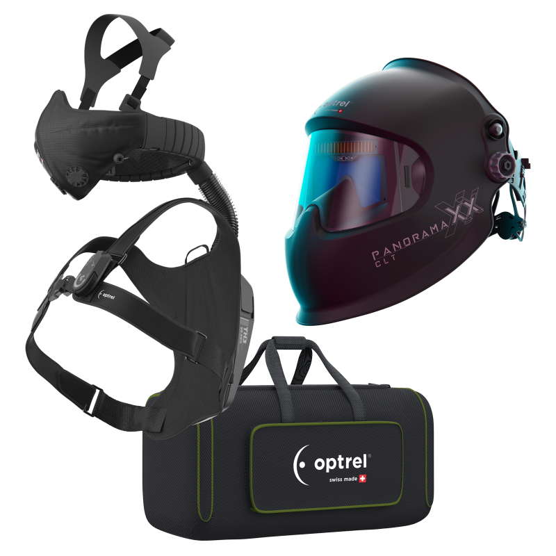 Optrel panoramaxx clt schwarz mit swiss air – Komplettset – Artikel 4600.130