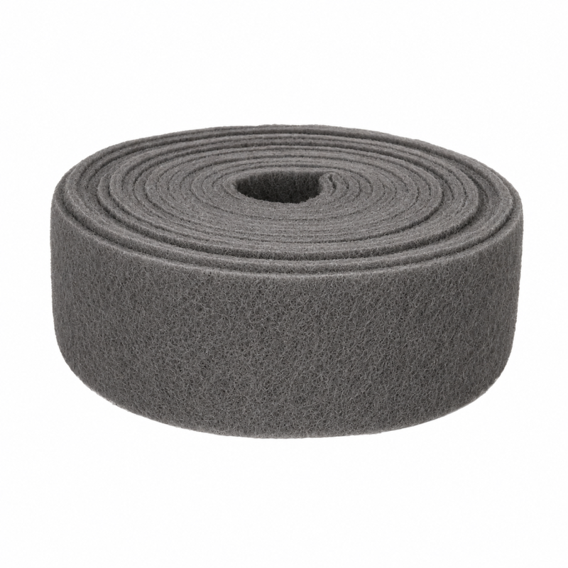 2W Schleifvlies Rolle MK 115 mm × 10 m UF Grau