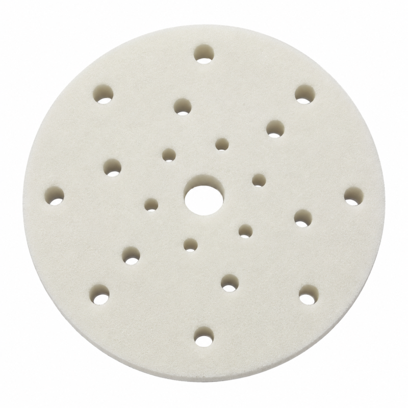 2W Interface Pad Ø 150 mm 21-Loch weiss medium