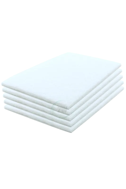 2W Schleifvlies Bogen -150 mm × 230 mm Weiß Korn 4000 (5 – Original-Produktabbildung