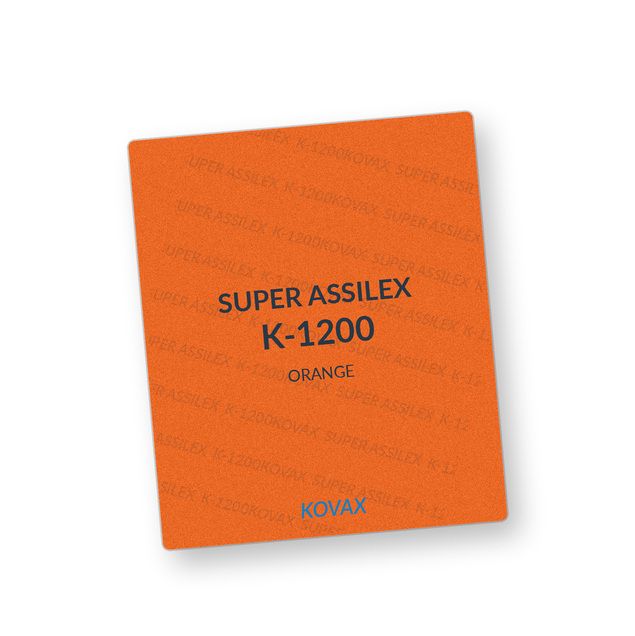 Kovax Super Assilex Orange Schleifstreifen, 130 × 170 mm, K1200