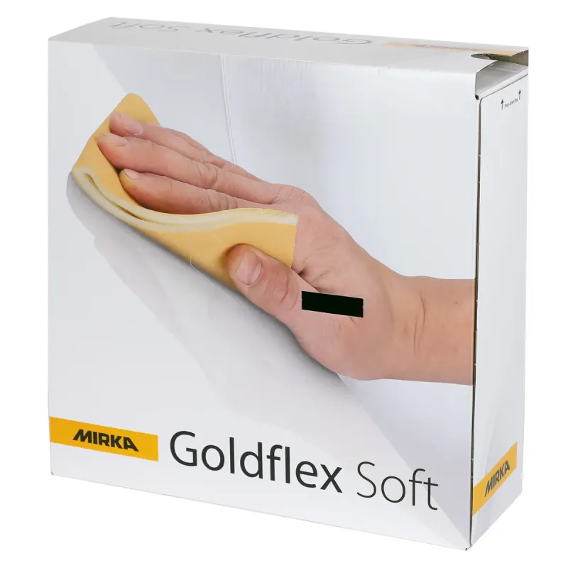 Originale Mirka Goldflex Soft Spenderbox für Schleifpads auf Rolle