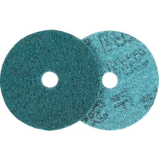2W SC-DH Very Fine mit 22-mm-Mittelloch – Schleifseite und Klettrückseite aus 3M Material