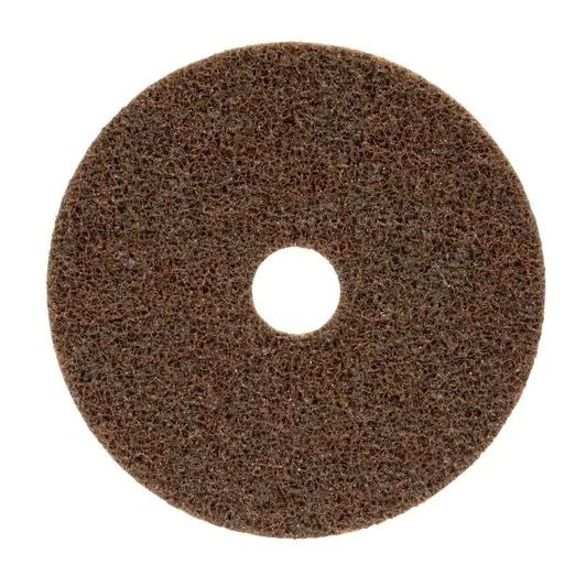 Vorderansicht der SC-DH Vliesscheibe 115 × 22 mm, Coarse (grob), aus 3M Material