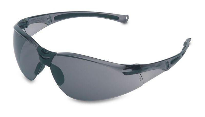 Honeywell A800 1015367 Schutzbrille mit TSR-grauer Scheibe und grauem Rahmen – Originalbild