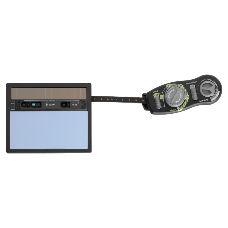Optrel Ersatzkassette e684 (SN 4/5-13 ShadeTronic) ohne Batterien, passend zu allen sphere Helmschalen – Artikel 5012.487