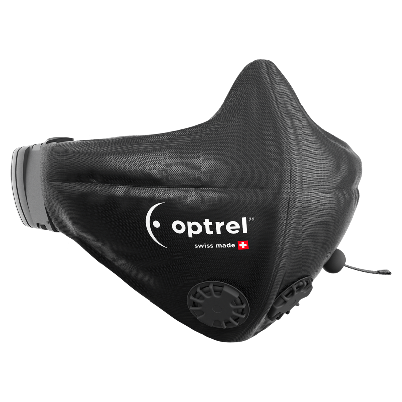 Optrel Halbmaske schwarz swiss air – Artikel 4160.500