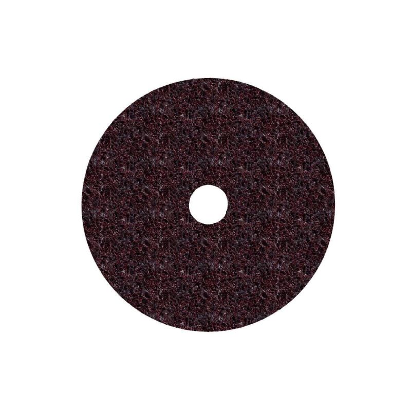 SC-DH Vliesscheibe 115 mm, A Medium mit 22-mm-Mittelloch – Vorderansicht des 3M Schleifmaterials