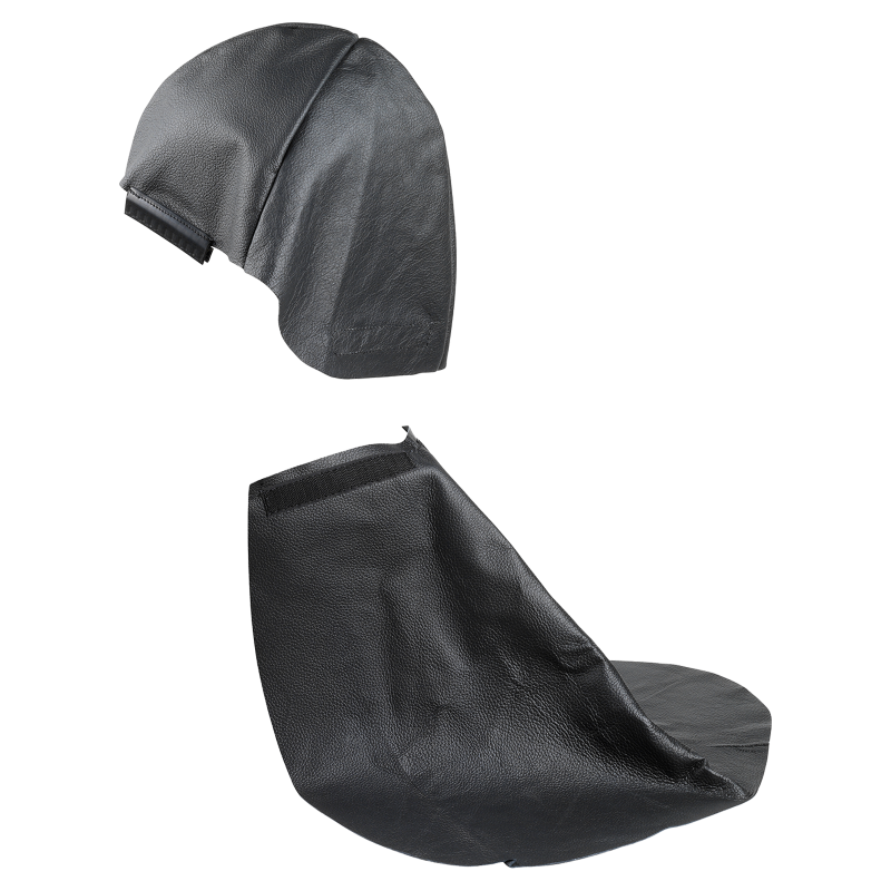 Optrel Kopf- & Nackenschutz aus Leder - schwarz – Artikel 4028.016