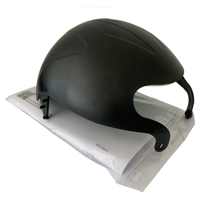 Optrel Bumpcap, Anstossschutz schwarz zum Befestigen am optrel Kopfband – Artikel 5002.840