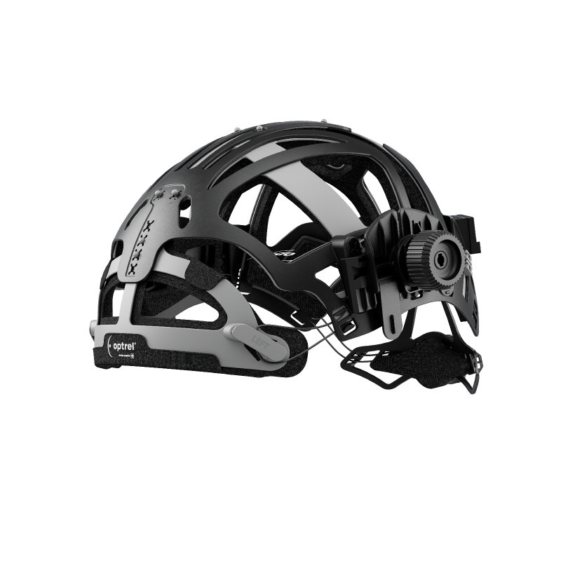 Optrel IsoFit X headgear sphere X (schwarze Knöpfe) – Artikel 5003.335